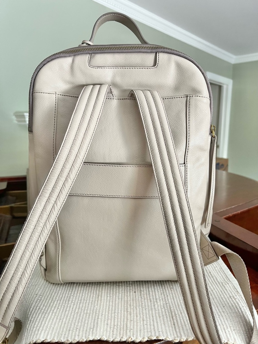 Fossil Sherri Eco Leather Backpack in Greystone - Picture 7 of 15